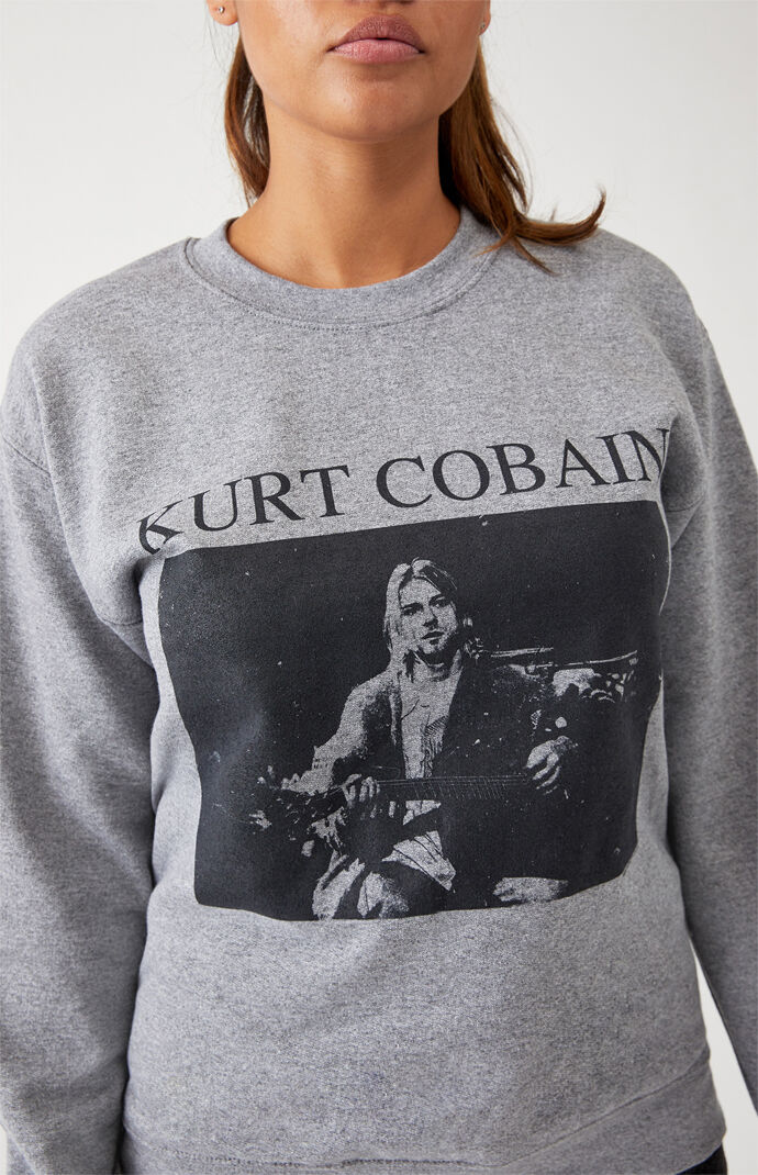 kurt cobain sweatshirt pacsun