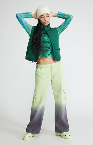 Organic Dip Dye Utility Trousers image number 1