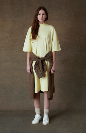 Women's Canary T-Shirt Dress image number 6