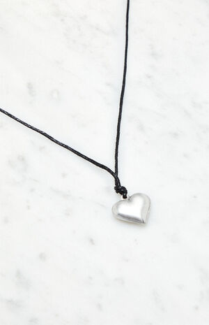 Heart Rope Necklace image number 2