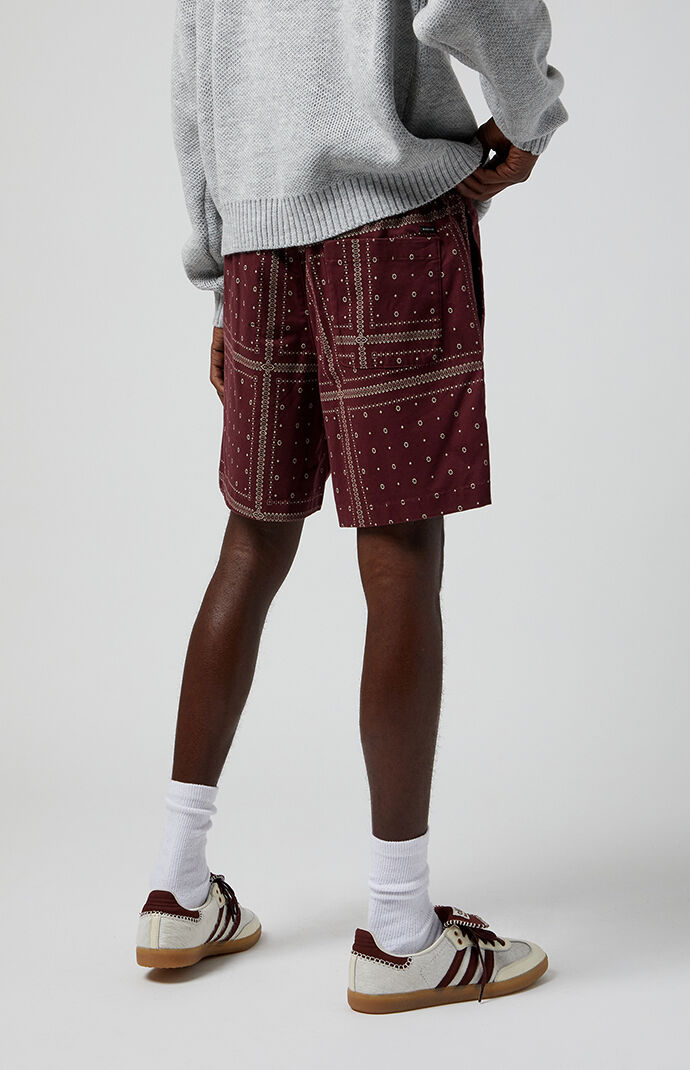 さのぴん★BANDANA VERY SHORT PANTS Vision Of Super Kids bandana-print Cotton Shorts | Purple