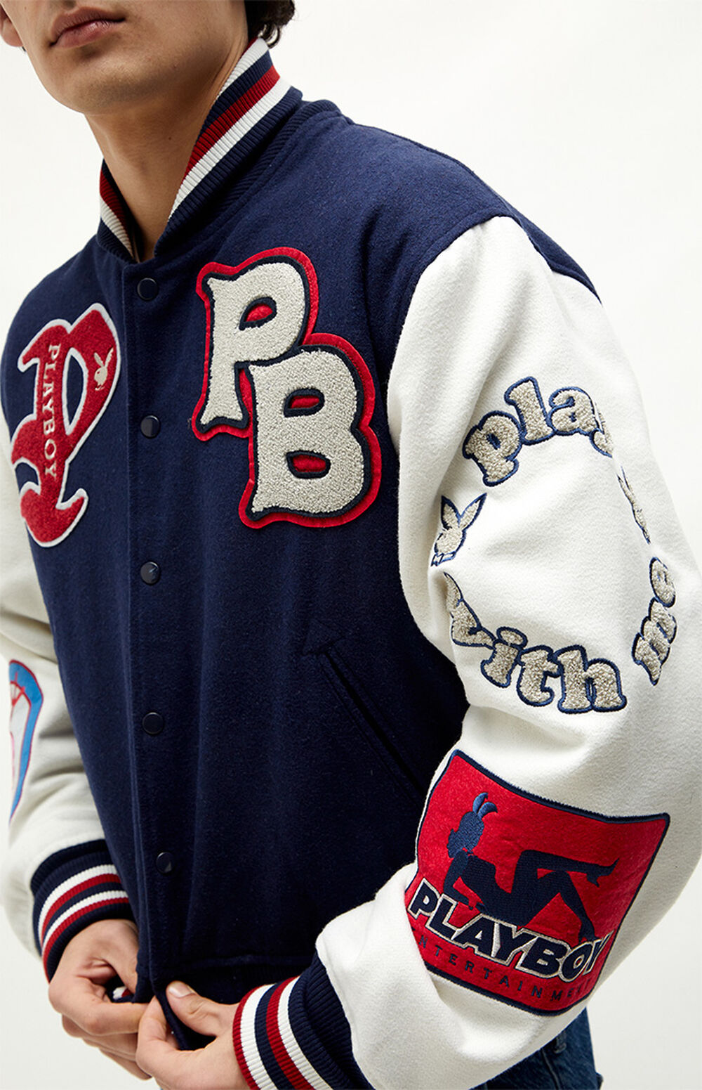 pacsun playboy jean jacket