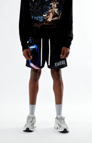 Darth Vader Mesh Basketball Shorts image number 2