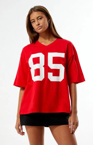 Georgia Bulldogs Football Oversized T-Shirt image number 1