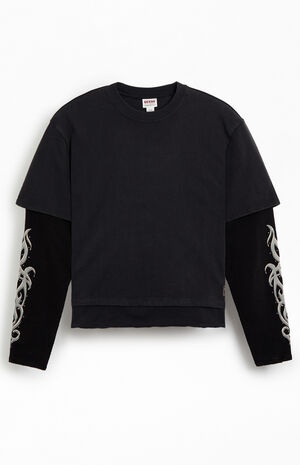 Double Layered Long Sleeve T-Shirt image number 1