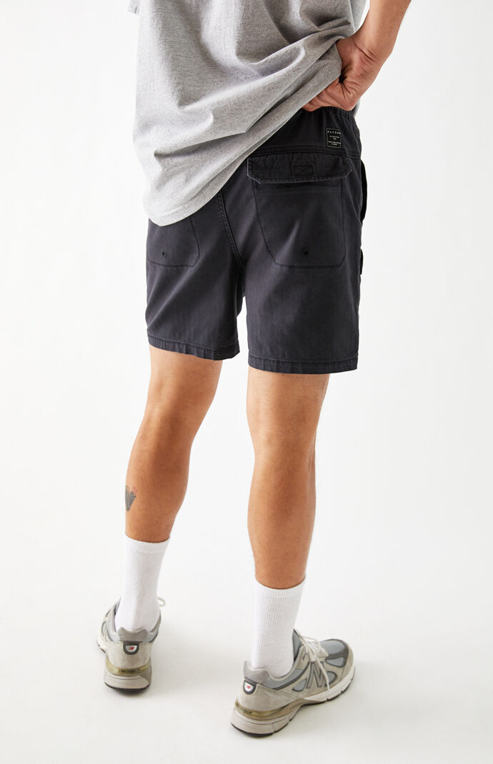 Isaac Cotton Blocked Shorts