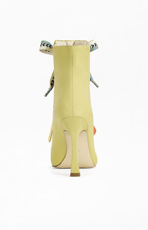 Women's Rovea Khaki Stiletto Booties image number 3