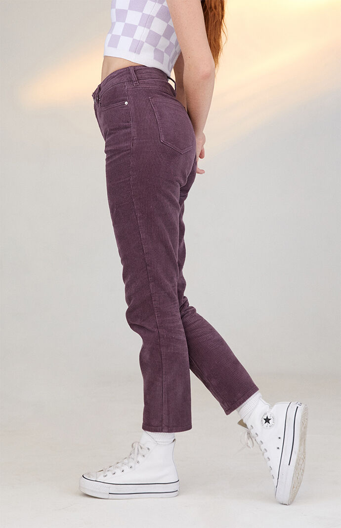 Pacsun corduroy mom jeans 2025