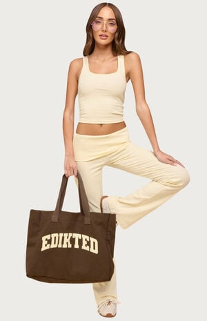 Linda Ribbed Scoop Neck Tank Top image number 5