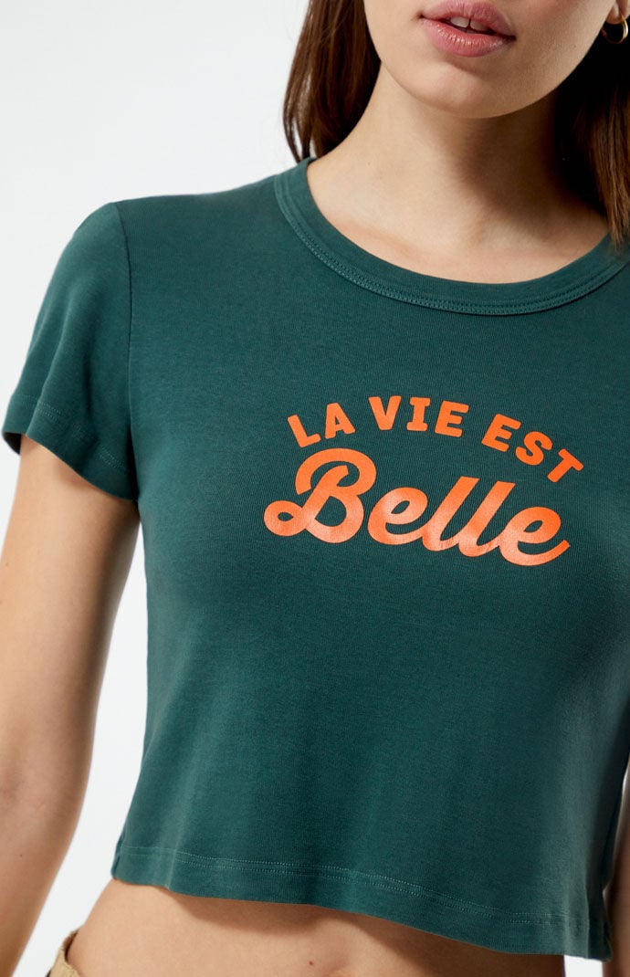 La vie est shop belle t shirt