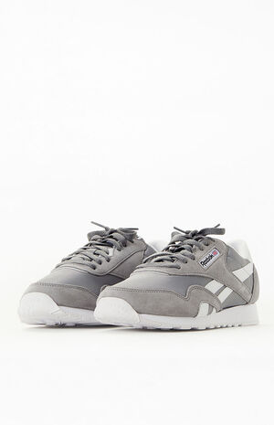 Gray Classic Nylon Shoes image number 2