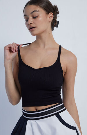 Active Happiness Runs Cropped Tank Top image number 1