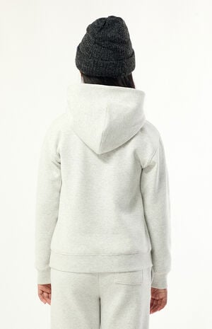 Heather Grey Core Pullover Hoodie image number 4