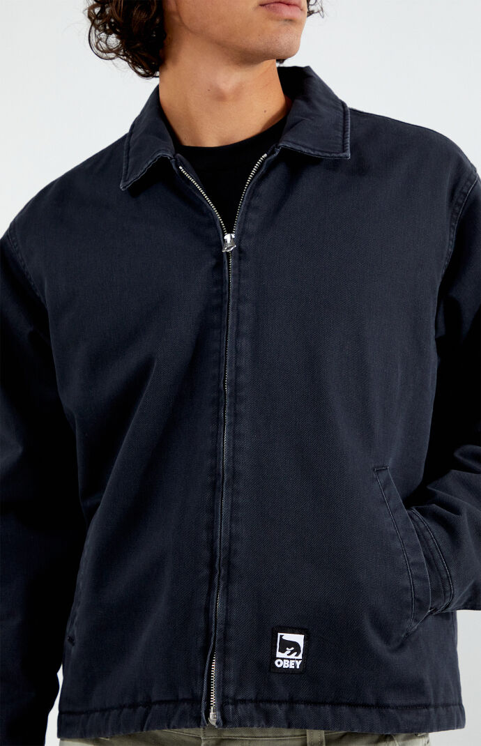 Obey Jazz Head Zip Up Jacket | PacSun