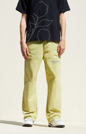 Green Baggy Carpenter Jeans image number 1