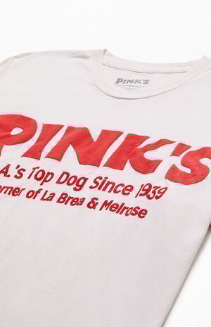 Pink's Hotdogs T-Shirt image number 3