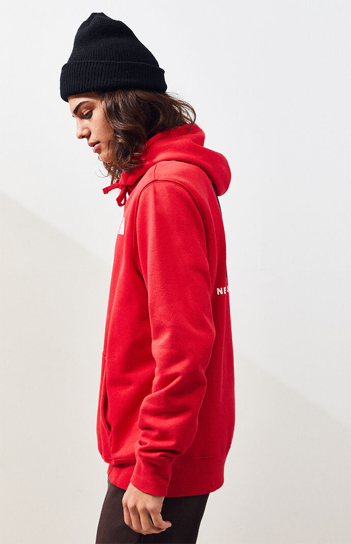 Red & Black Red Box Pullover Hoodie