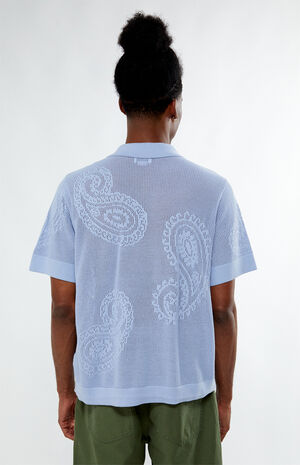 Tear Drop Open Knit Shirt image number 3