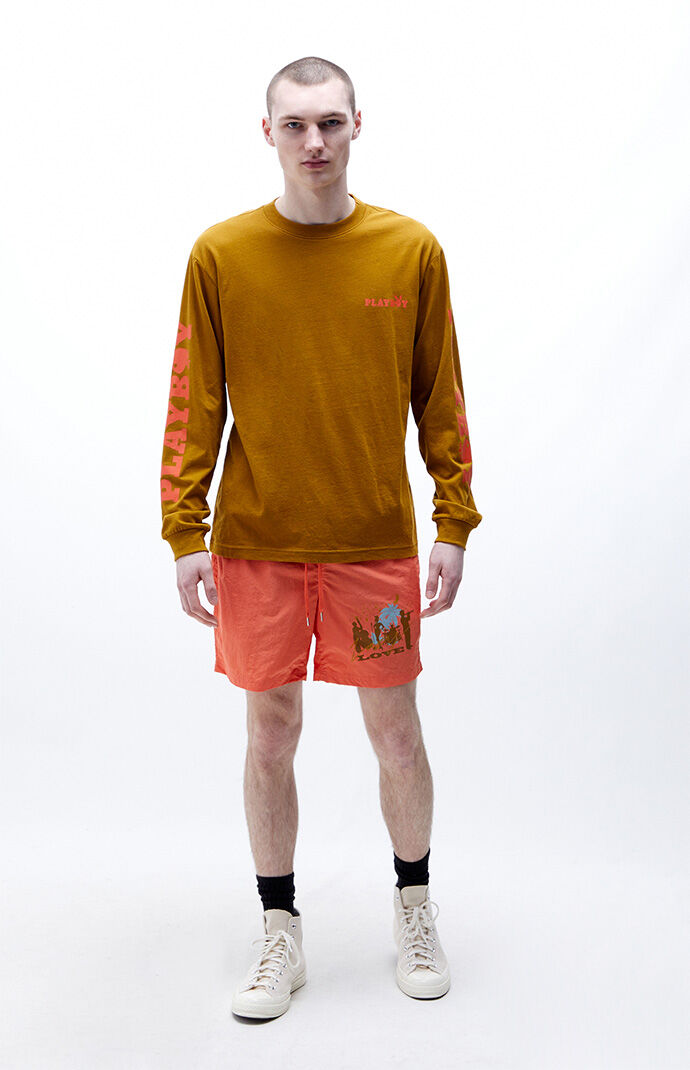 Playboy By PacSun Love Nylon Shorts 