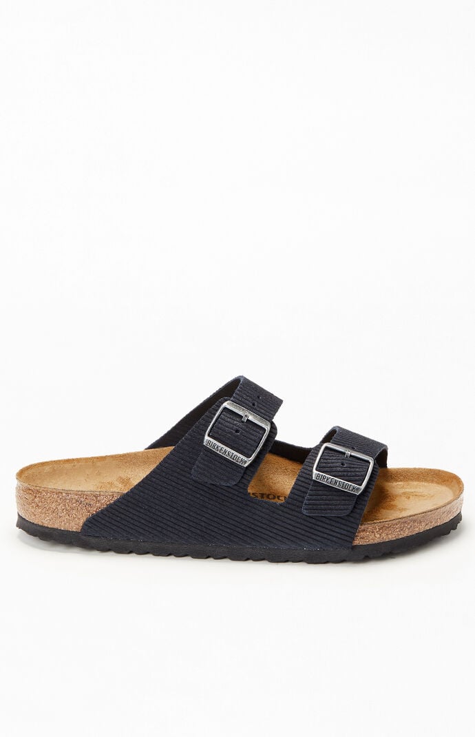 Birkenstock Arizona Corduroy Sandals Midnight | Pacsun