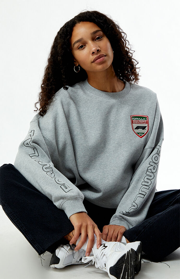 Formula 1 x PacSun Italy Emblem Crew Neck Sweatshirt | PacSun