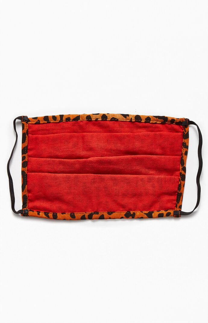 Cheetah Print Face Mask