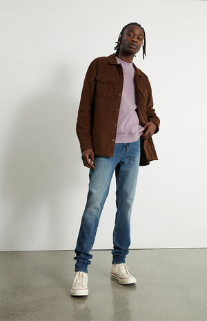 Dark Indigo Stacked Skinny Jeans image number 1