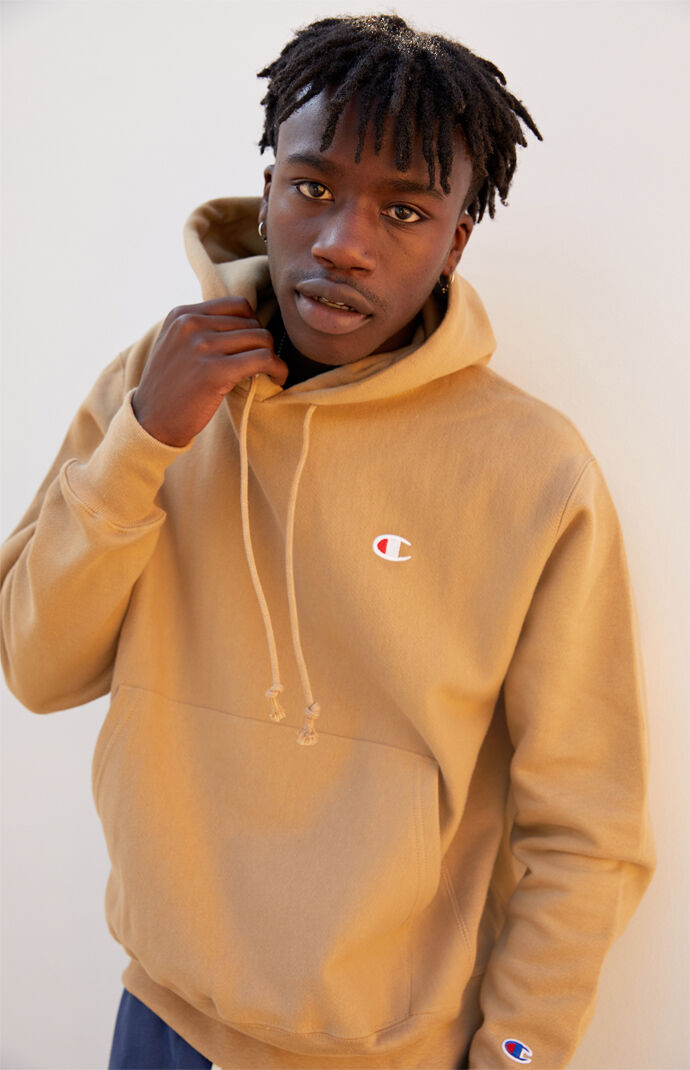 Mini C Reverse Weave Pullover Hoodie