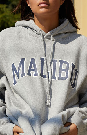 Gray Malibu Hoodie image number 2