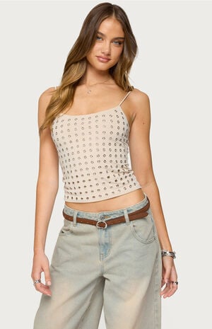 Vallie Grommet Tank Top image number 1