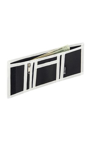 Black Tri-Fold Logo Wallet image number 6