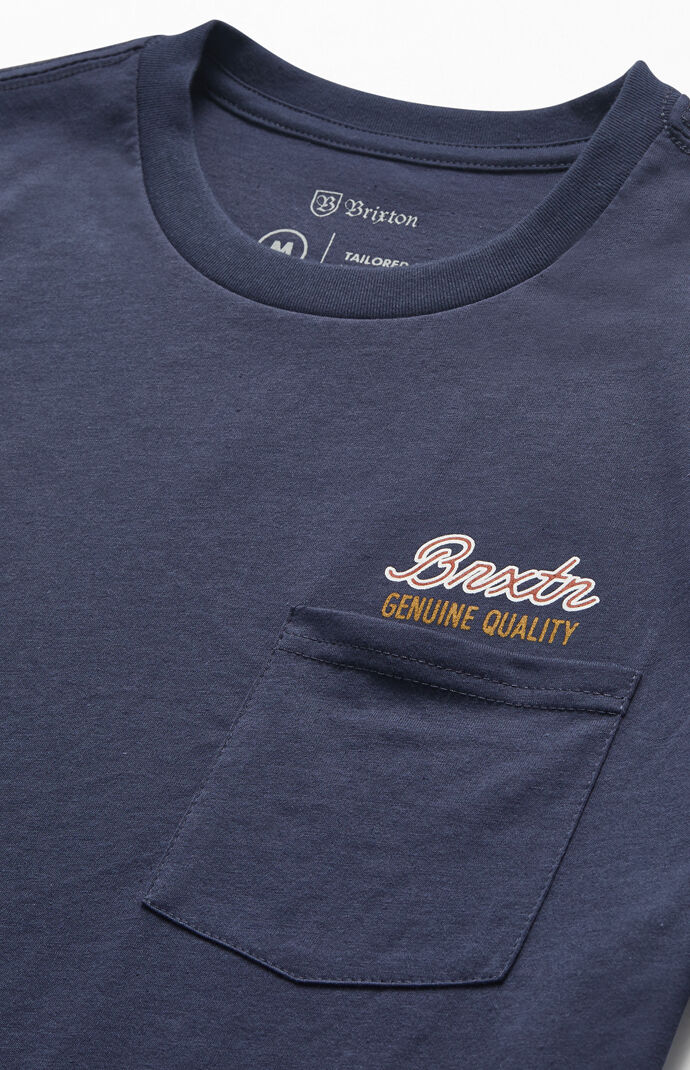 Navy Sprint Pocket T-Shirt
