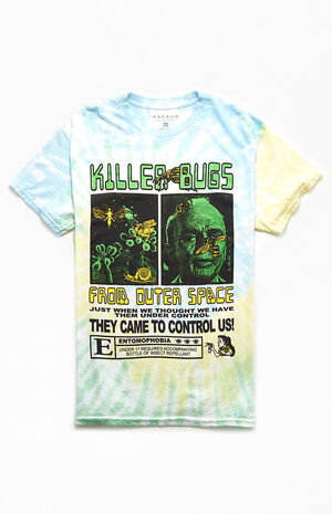 Killer Bugs Tie Dyed T-Shirt image number 1