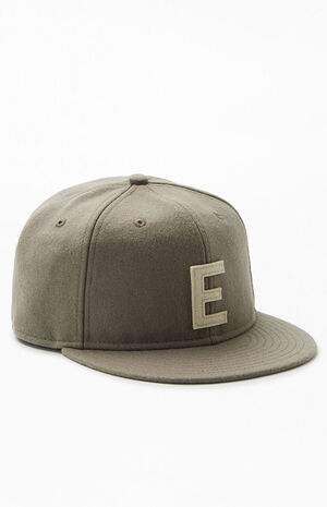 x New Era Taupe Wool Trucker Hat image number 1
