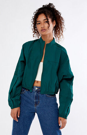 Eco Green Tiro Woven Jacket image number 2