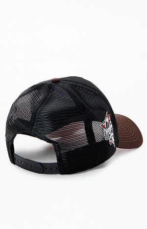 x PS Reserve NY Yankees Mocha 9FORTY Snapback Hat image number 2