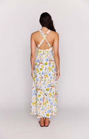 Riviera Cross Back Maxi Dress image number 3