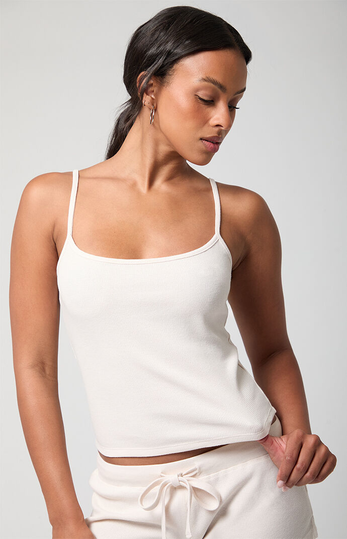 PAC 1980 Active  Aspen Waffle Cami Top