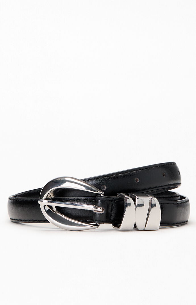 Pacsun Sleek Faux Leather Belt
