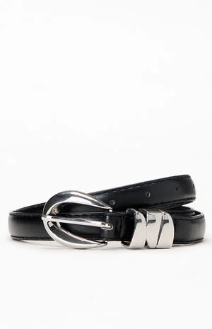 Sleek Faux Leather Belt image number 1