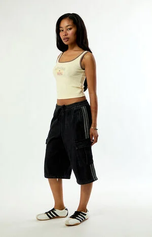 Mid Rise 2-In-1 Cargo Jeans image number 6