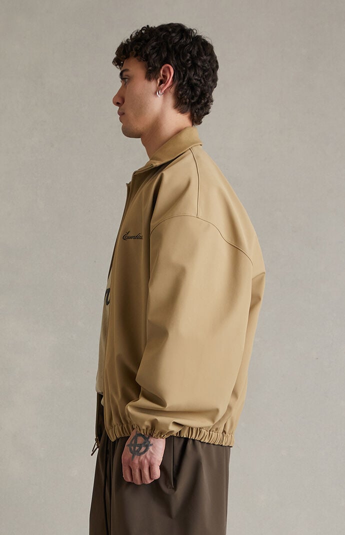 Fear of God ESSENTIALS Dune Signature Full Zip Track Jacket