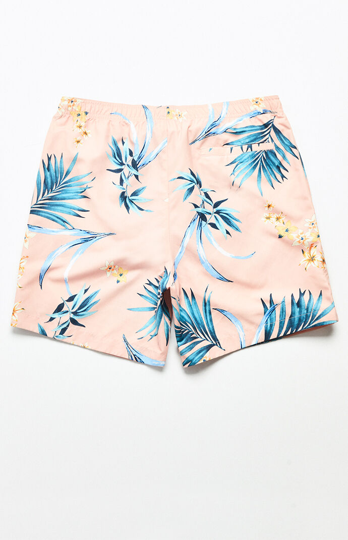 Bali Tropical 17" Swim Trunks