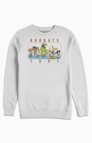 Rugrats '90s Gang Crew Neck Sweatshirt image number 1