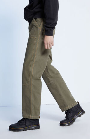 Duck Canvas Contrast Stitch Carpenter Pants image number 3