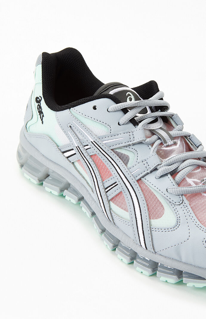 Gray & Mint Gel Kayano 5 360 Shoes