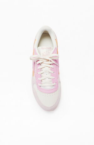 Women's Lilac Classic Leather & Suede Sneakers image number 5
