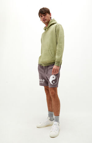 Yin & Yang Sweat Shorts Yin & Yang Sweat Shorts image number null