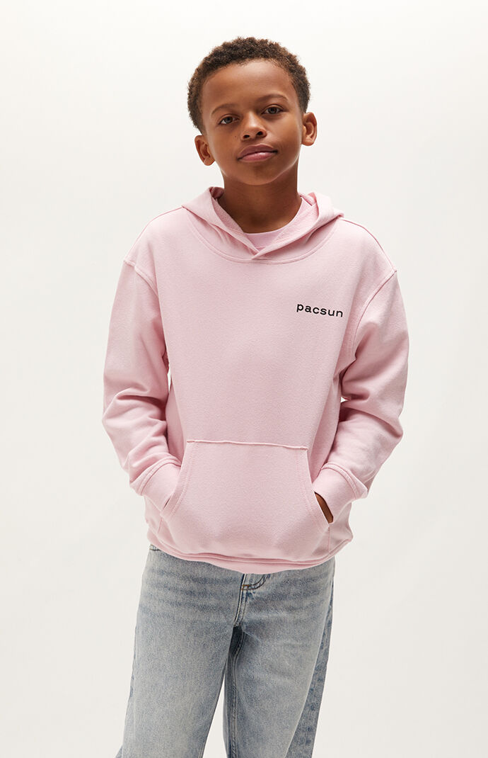 Boys top pink hoodie