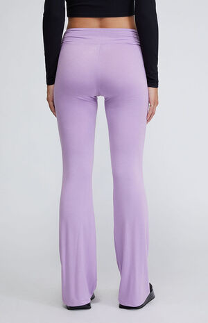 Lilac Thankful Flare Pants image number 4